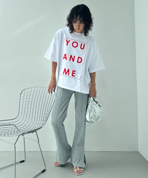 「y/m」 半袖Tシャツ FREE オフホワイト レディース_画像5