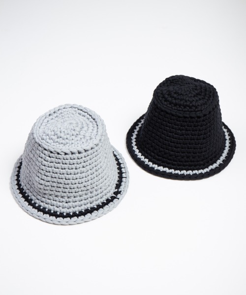 INDIETRO ASSOCIATION 帽子 ハット Tube Yarn Knit Hat / チューブ