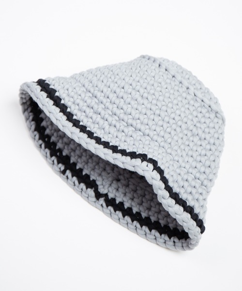 INDIETRO ASSOCIATION 帽子 ハット Tube Yarn Knit Hat / チューブ