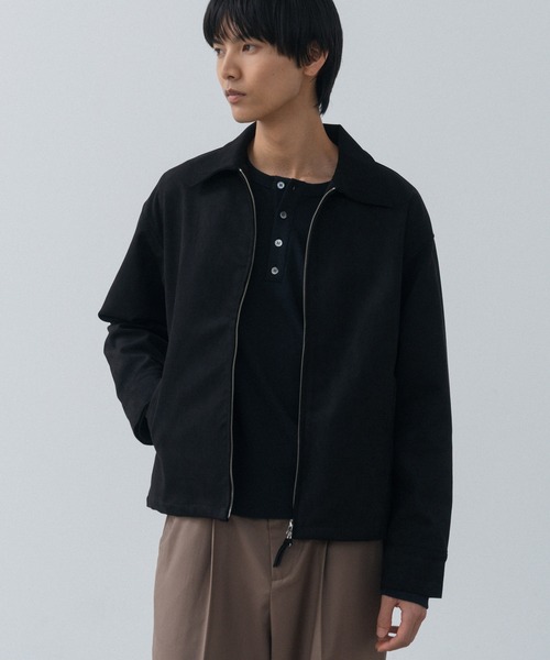 LURAKU ブルゾン アウター 「LURAKU」Synthetic Suede Zip Jacket