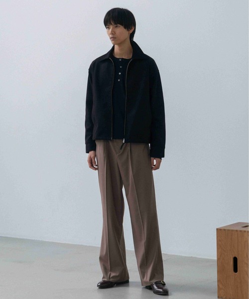 LURAKU ブルゾン アウター 「LURAKU」Synthetic Suede Zip Jacket