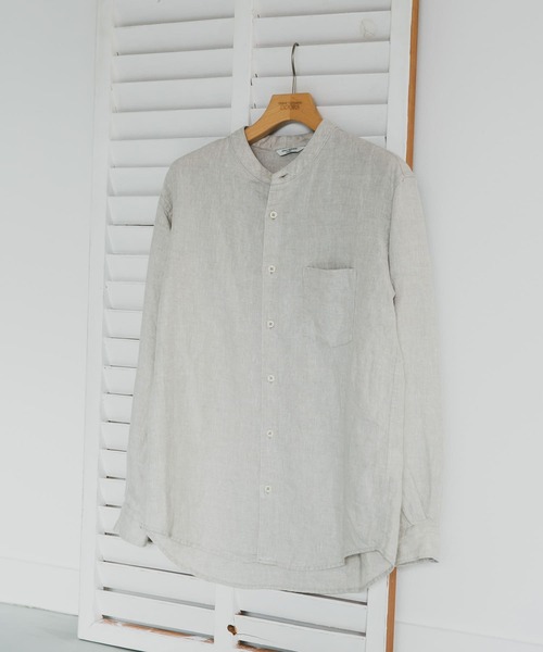 「URBAN RESEARCH DOORS」 長袖シャツ LARGE アイボリー メンズ_画像2
