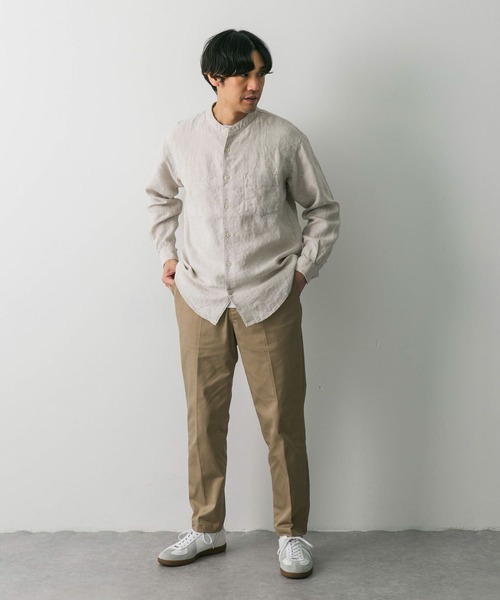 「URBAN RESEARCH DOORS」 長袖シャツ LARGE アイボリー メンズ_画像7