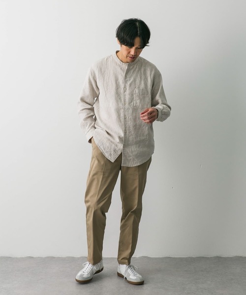 「URBAN RESEARCH DOORS」 長袖シャツ LARGE アイボリー メンズ_画像8