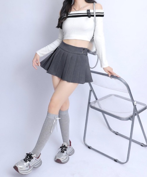 Riff（リフ） スカート プリーツミニスカート : ZOZOTOWN Yahoo!店