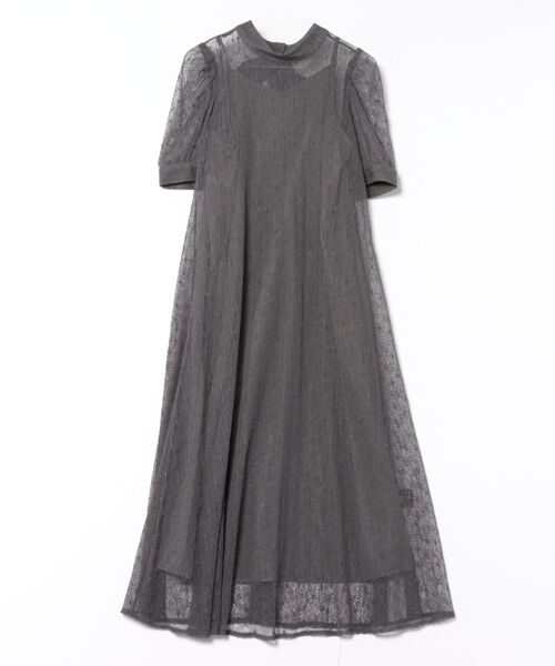 「PREFERIR」 半袖ワンピース MEDIUM グリーン レディース_画像9