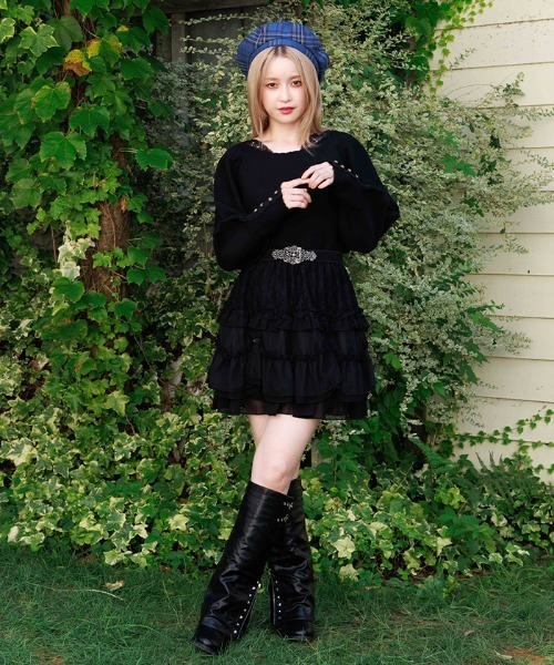 axes femme（アクシーズ ファム） スカート チュチュ風チュール
