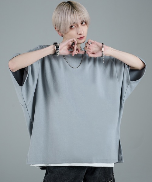 「ADRER」 半袖Tシャツ LARGE ホワイト メンズ_画像5