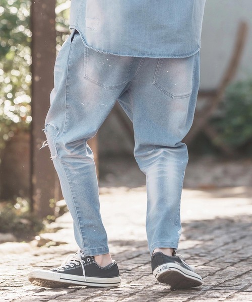 CAMBIO（カンビオ） デニムパンツ M サックスブルー メンズ : ZOZOTOWN