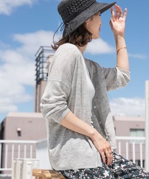 「URBAN RESEARCH DOORS」 カーディガン MEDIUM ベージュ系その他 レディースの画像4