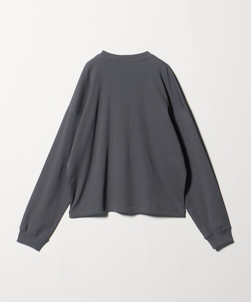 【美品】HARiロンT スマイル　 カラー グレー H BEAUTY&YOUTH UNITED ARROWS tシャツ 「H」SUVIN MIX テレコクルー