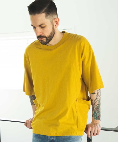 「MR.OLIVE」 半袖Tシャツ MEDIUM ネイビー メンズ_画像3