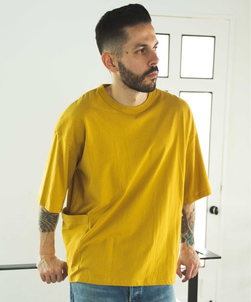 「MR.OLIVE」 半袖Tシャツ MEDIUM ネイビー メンズ_画像4