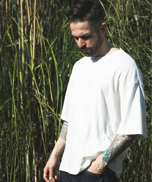 「MR.OLIVE」 半袖Tシャツ MEDIUM ネイビー メンズ_画像5