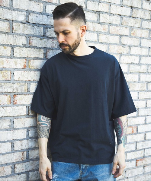 「MR.OLIVE」 半袖Tシャツ MEDIUM ネイビー メンズ_画像7