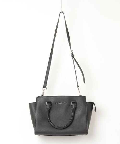 MICHAEL KORS（マイケルコース） ワンポイント2WAYバッグ - ブラック