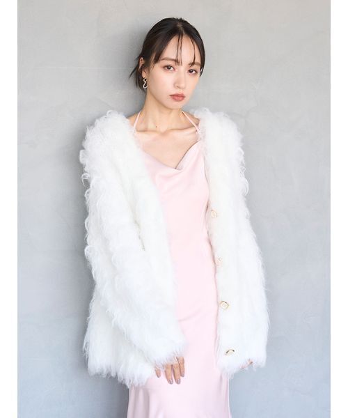 SNIDEL シャギーカーディガン SNIDEL（スナイデル） カーディガン シャギーカーディガン レディース