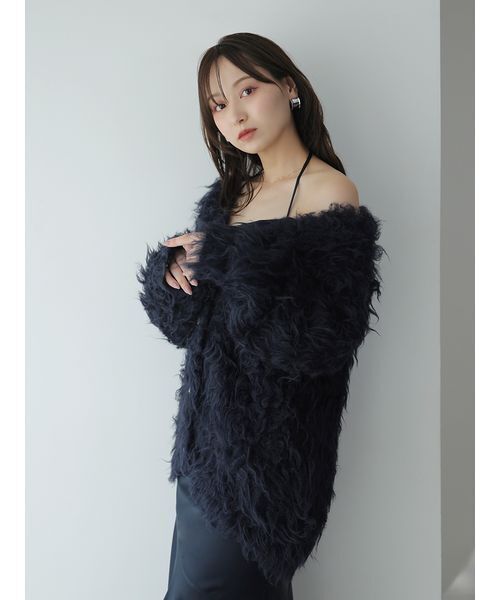 SNIDEL（スナイデル） カーディガン シャギーカーディガン レディース