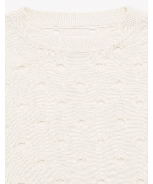 「Little sunny bite」 長袖ニット FREE ピンク レディース_画像4