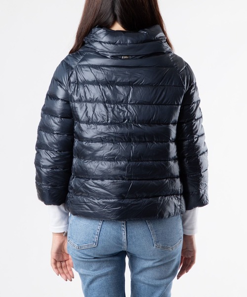 ★新品並み！Herno イコニコブラックショートダウンジャケット レディース ショート ダウンジャケット | Herno®