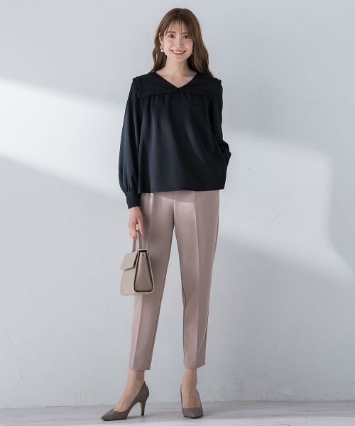 「ketty」 スラックス L ネイビー レディース_画像2