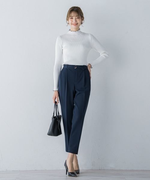 「ketty」 スラックス L ネイビー レディース_画像6