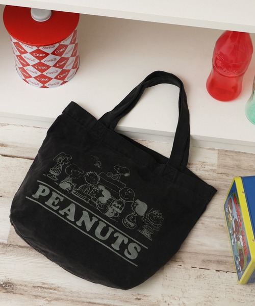 PEANUTS トートバッグ 「PEANUTS / ピーナッツ」 スヌーピー アート