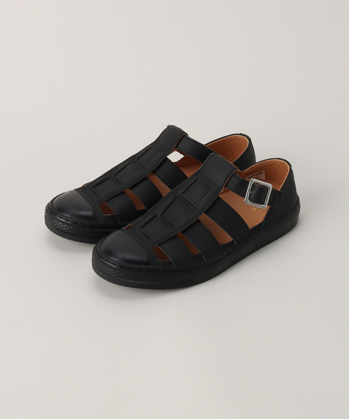 「CONVERSE」 フラットサンダル 23.5cm ブラック レディース_画像3