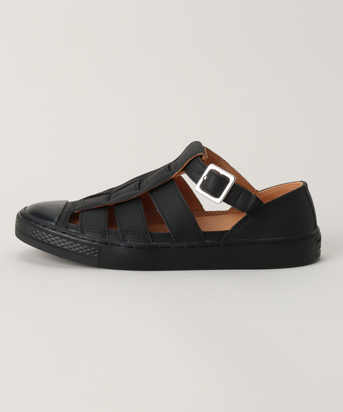 「CONVERSE」 フラットサンダル 23.5cm ブラック レディース_画像4