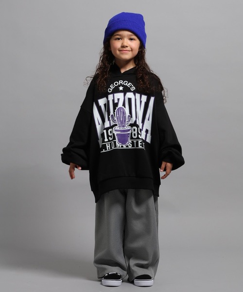 George's パーカー 「KIDS」サボテンプリントパーカー キッズ 子供服