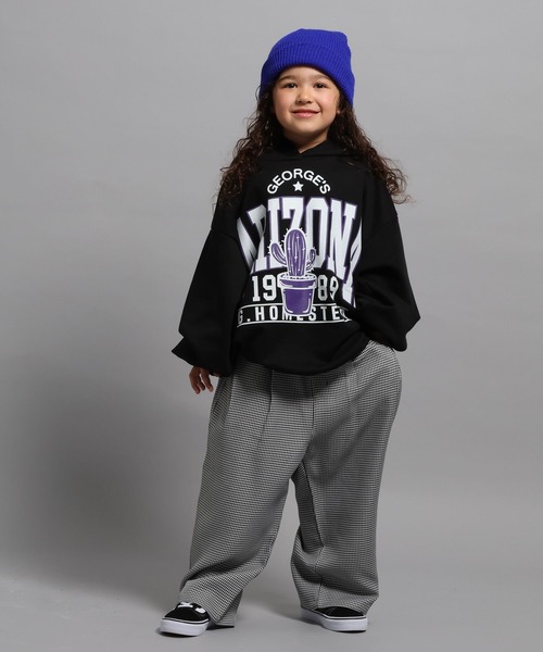 George's パーカー 「KIDS」サボテンプリントパーカー キッズ 子供服