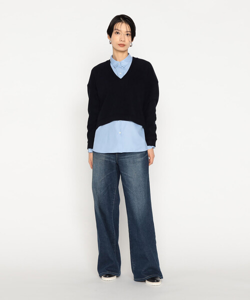 Gabardine K.T（ギャバジンK.T） tシャツ ニットコール レイヤード