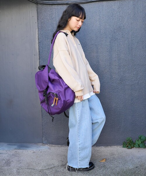 「TOWNCRAFT」 長袖ニット フリ- ブラック レディース_画像8