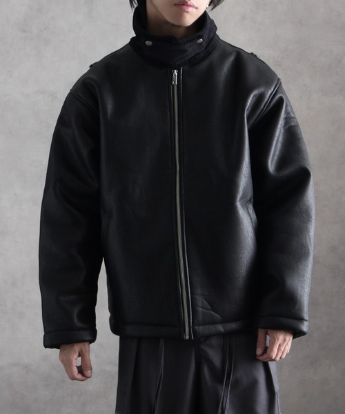 「welise」 ブルゾン M ブラック メンズ_画像9