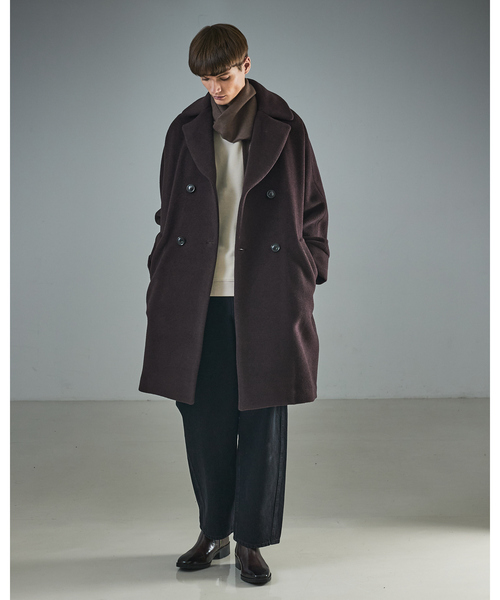 ABAHOUSE（アバハウス） マフラー ウール×カシミヤ フリンジ マフラー