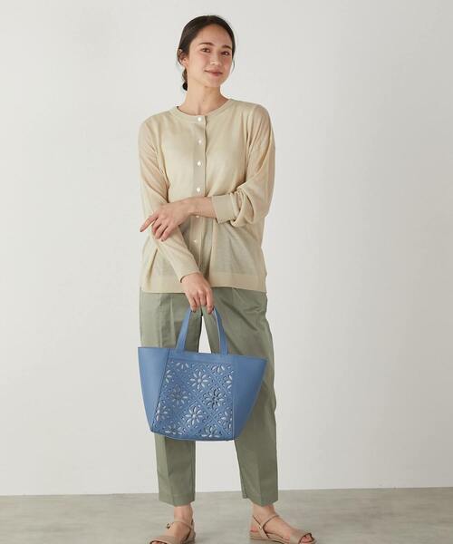 「MELROSE claire」 トートバッグ FREE シャンパン レディース_画像5