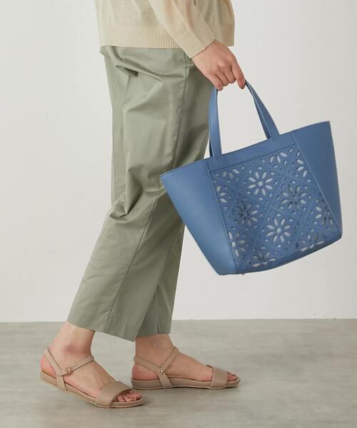 「MELROSE claire」 トートバッグ FREE シャンパン レディース_画像6