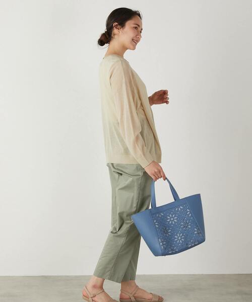 「MELROSE claire」 トートバッグ FREE シャンパン レディース_画像7