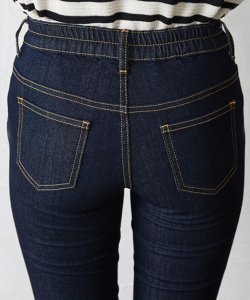 「Petitjo」 デニムパンツ - ブルー レディース_画像2