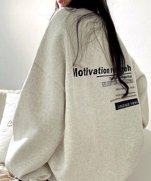 「SHEENA」 スウェットカットソー M ブラック レディース_画像5