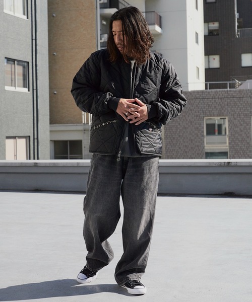 HTC ブルゾン アウター HTC/エイチティーシー DICKIES DIAMOND QUILT