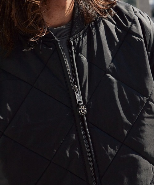 HTC ブルゾン アウター HTC/エイチティーシー DICKIES DIAMOND QUILT