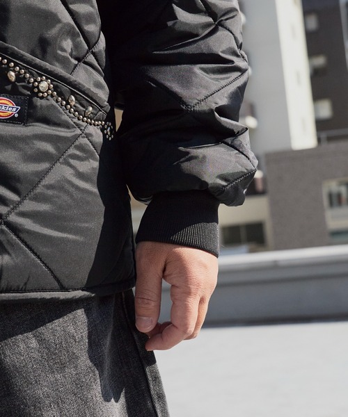 HTC ブルゾン アウター HTC/エイチティーシー DICKIES DIAMOND QUILT