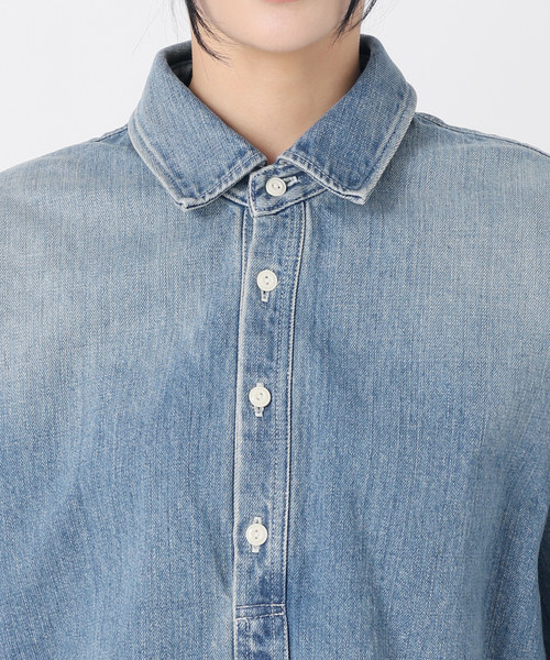 FRAMeWORK（フレームワーク） ブラウス シャツ 「追加」デニムプル