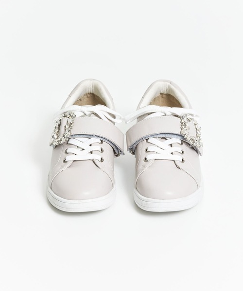 「NOELA」 ローカットスニーカー S グレー レディース_画像2