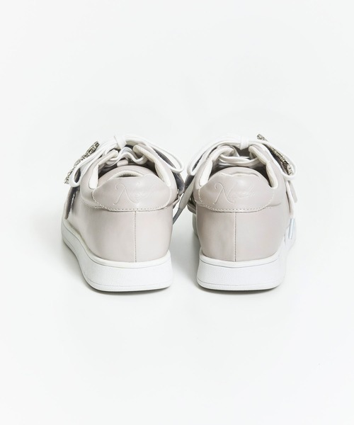 「NOELA」 ローカットスニーカー S グレー レディース_画像5