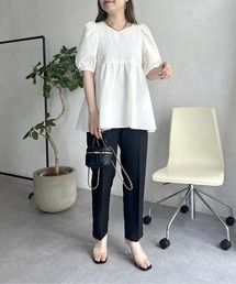 「prose verse」 セットアップ フリ- アイボリー レディースの画像2