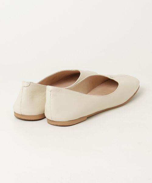 「MOHI」 フラットパンプス 37 ベージュ レディース_画像2