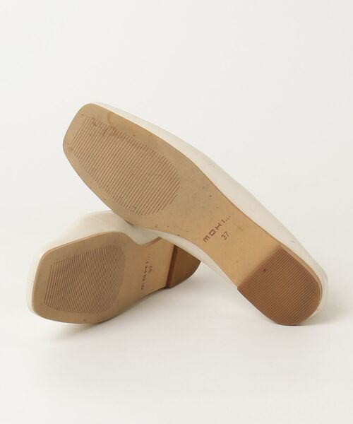 「MOHI」 フラットパンプス 37 ベージュ レディース_画像3