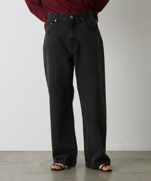 「CIAOPANIC TYPY」 デニムパンツ LARGE ブラック レディース_画像3